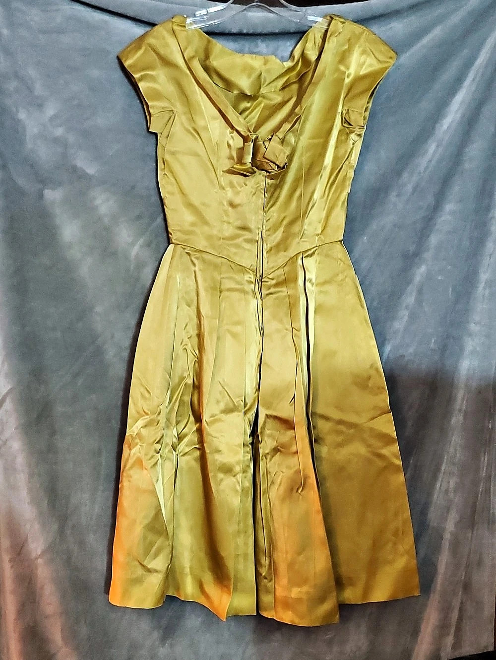 Lorrie Deb Yellow Midi Dress Size 13
